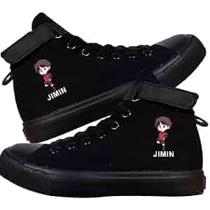 Amazon | DHSPKN Kpop Shoes ハイトップスニーカー ジョングク